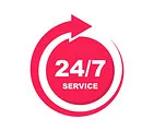 24/7 service